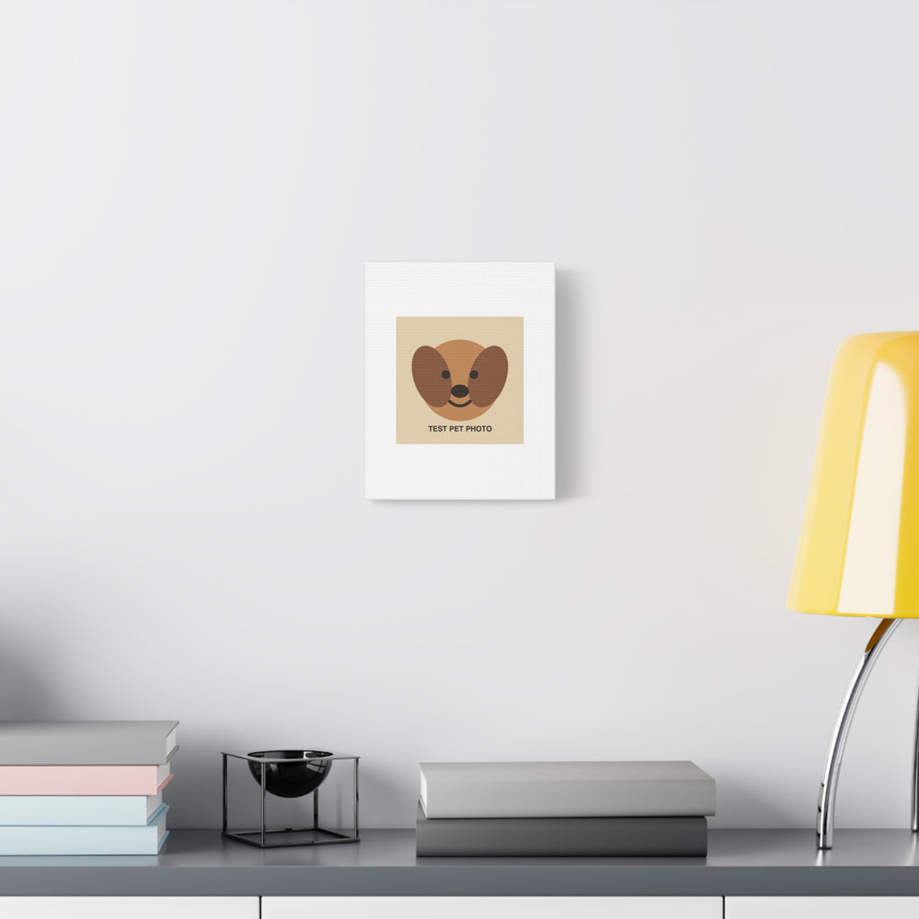 Personalized Pet Portrait Canvas | 8×10 Ad Edition