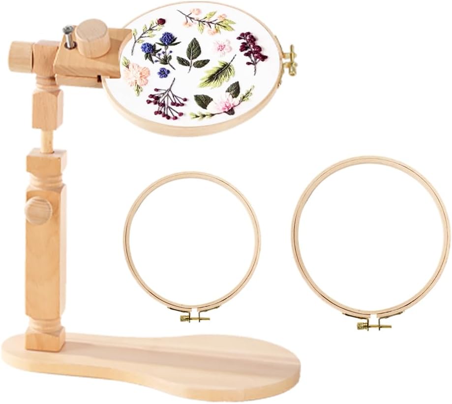 Sherbo embroidery hoop stand
